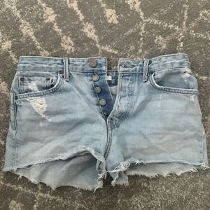 Cindy GRLFRND cut off jean shorts